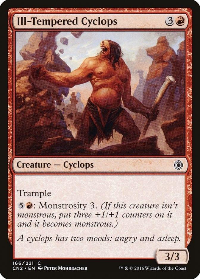 Magic: The Gathering MTG Single Ill-Tempered Cyclops [Conspiracy: Take the Crown]