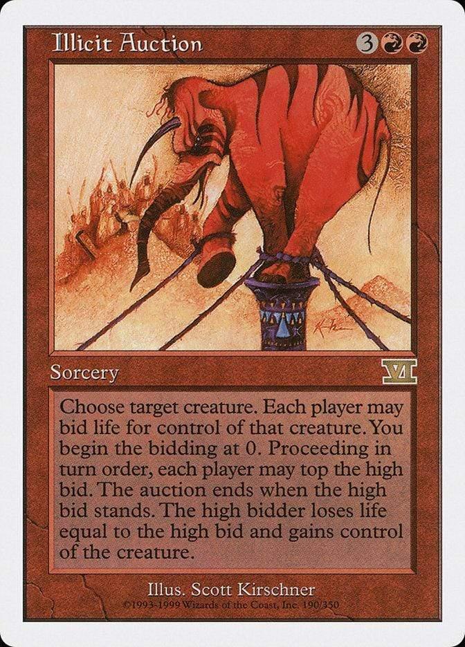 Magic: The Gathering MTG Single Illicit Auction [Classic Sixth Edition]