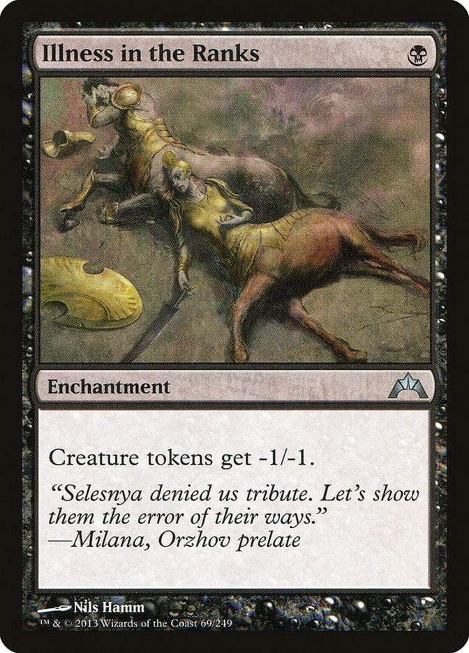Magic: The Gathering MTG Single Illness in the Ranks [Gatecrash]