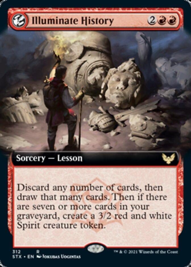 Magic: The Gathering MTG Single Illuminate History (Extended) [Strixhaven: School of Mages]