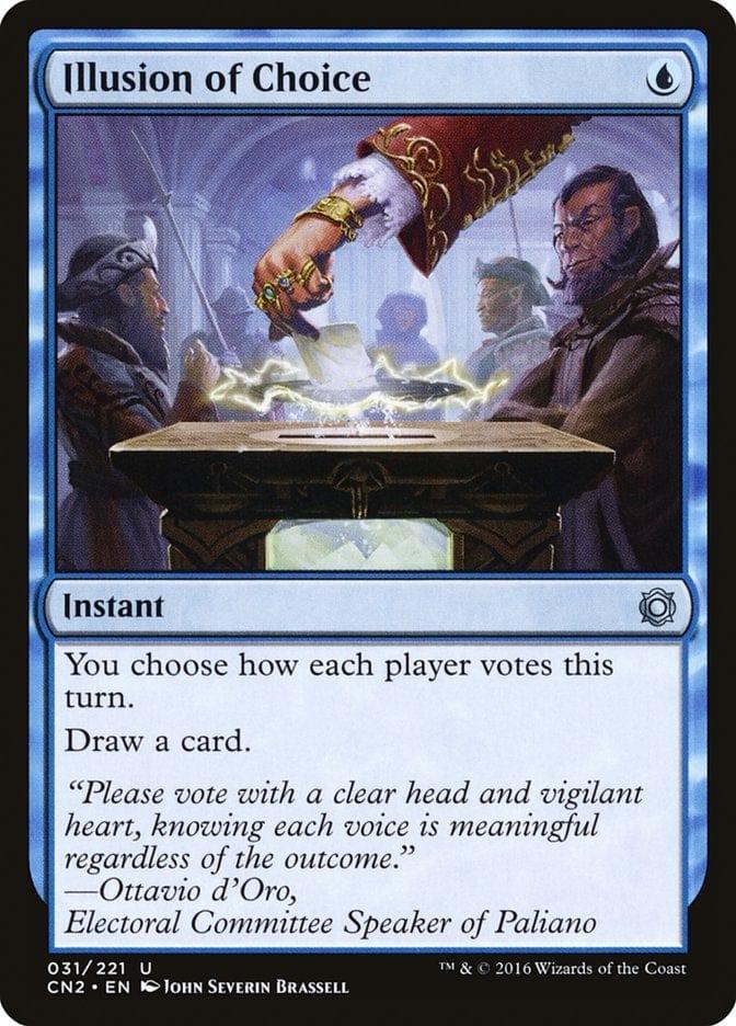 Magic: The Gathering MTG Single Illusion of Choice [Conspiracy: Take the Crown]