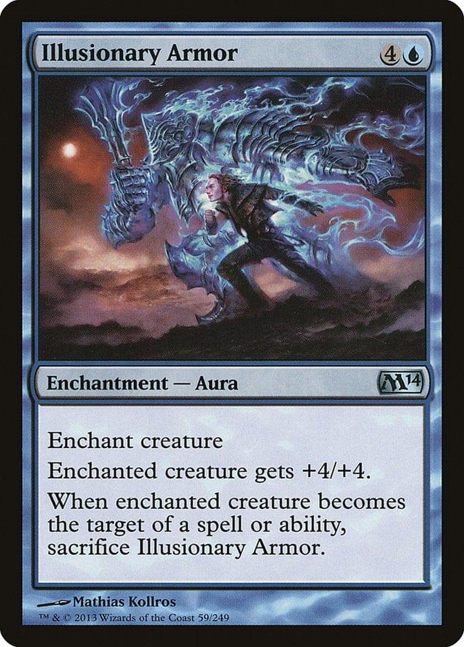 Magic: The Gathering MTG Single Illusionary Armor [Magic 2014]
