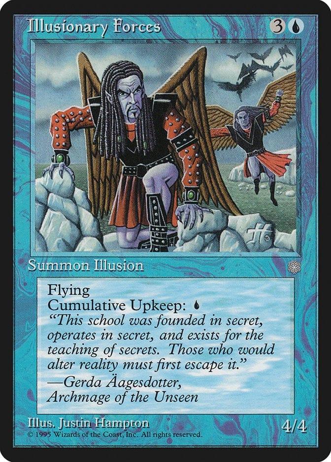 Magic: The Gathering MTG Single Illusionary Forces [Ice Age]