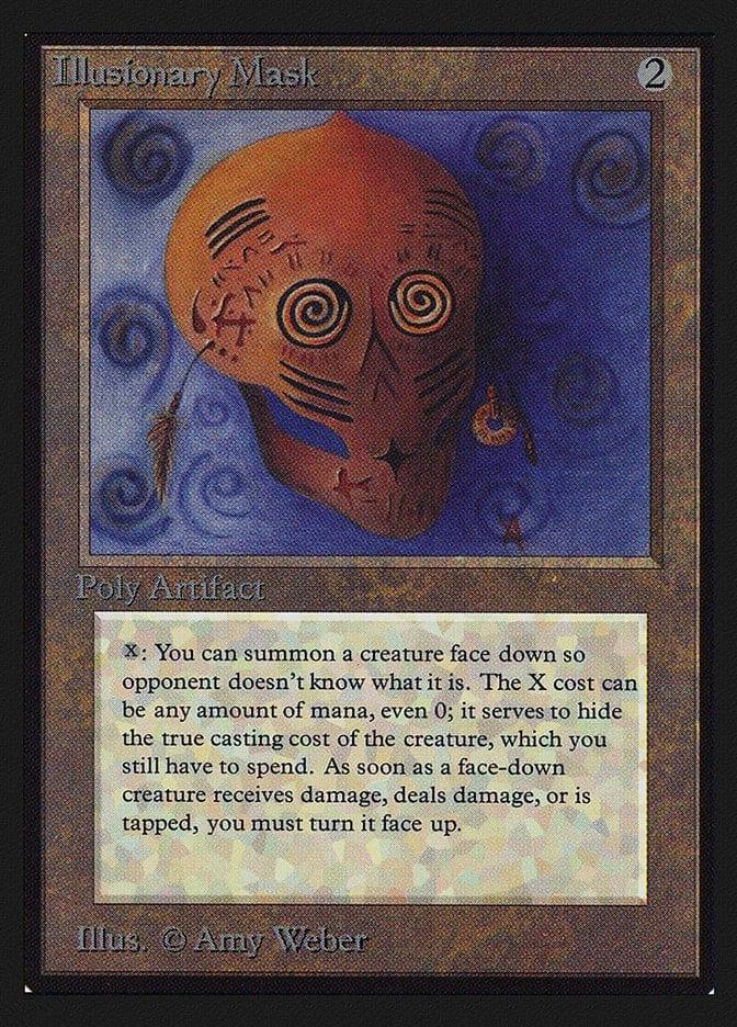Magic: The Gathering MTG Single Illusionary Mask [International Collectors’ Edition]