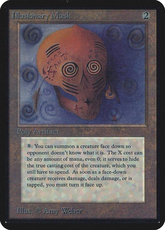 Magic: The Gathering MTG Single Illusionary Mask [Limited Edition Alpha]