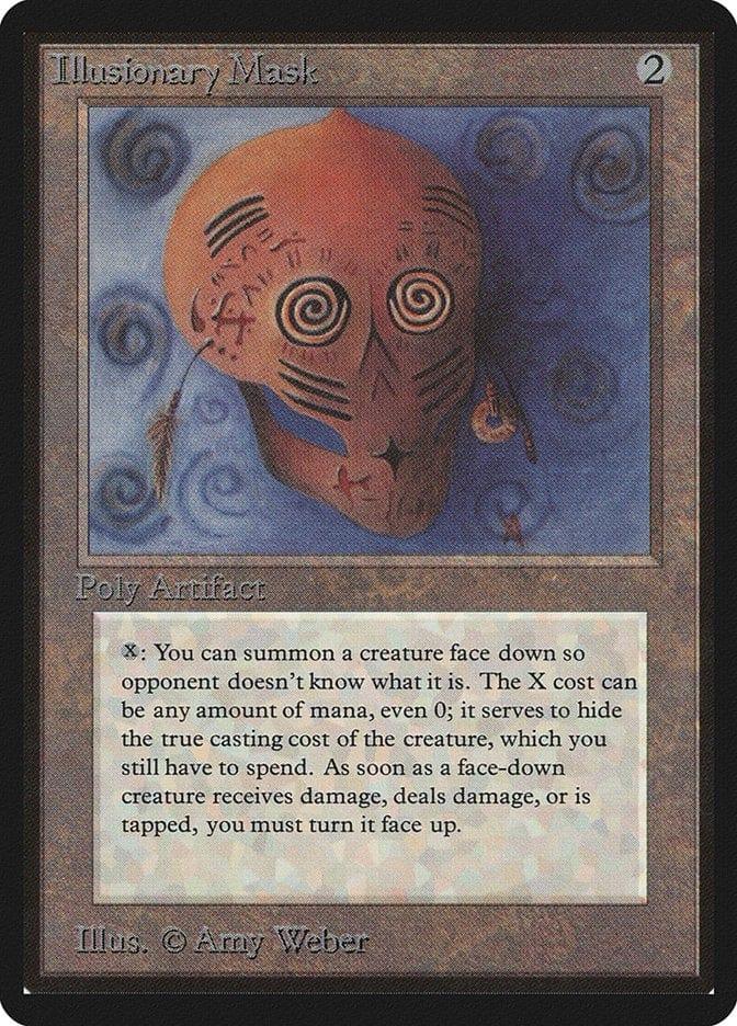 Magic: The Gathering MTG Single Illusionary Mask [Limited Edition Beta]