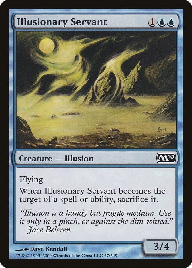 Magic: The Gathering MTG Single Illusionary Servant [Magic 2010]