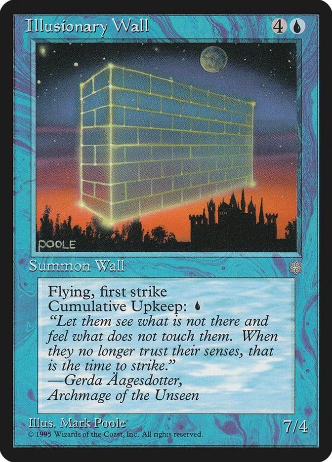Magic: The Gathering MTG Single Illusionary Wall [Ice Age]