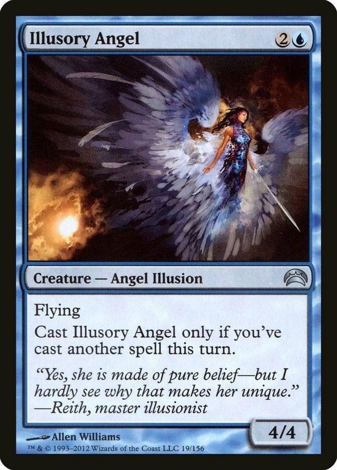 Magic: The Gathering MTG Single Illusory Angel [Planechase 2012]