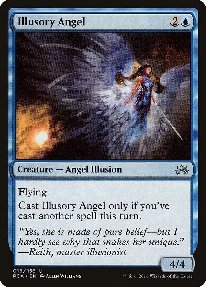Magic: The Gathering MTG Single Illusory Angel [Planechase Anthology]
