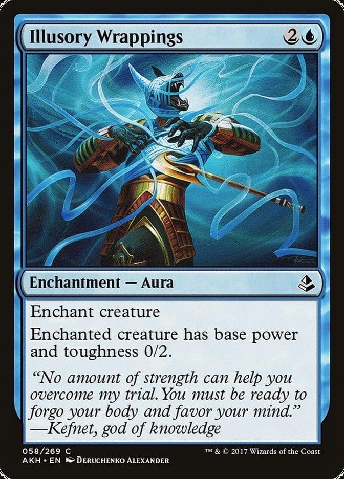 Magic: The Gathering MTG Single Illusory Wrappings [Amonkhet]