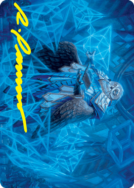 Magic: The Gathering MTG Single Imbraham, Dean of Theory Art Card (Gold-Stamped Signature) [Strixhaven: School of Mages Art Series]