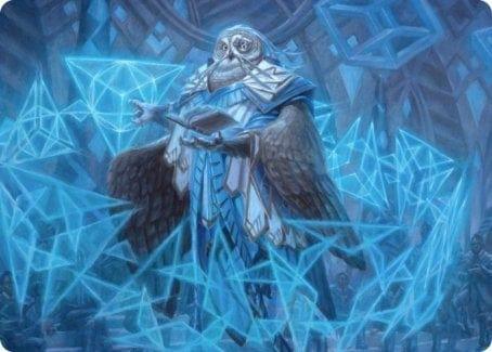 Magic: The Gathering MTG Single Imbraham, Dean of Theory Art Card [Strixhaven: School of Mages Art Series]