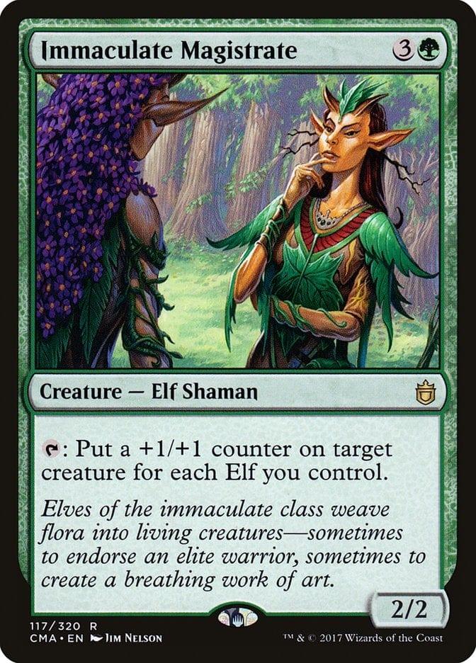 Magic: The Gathering MTG Single Immaculate Magistrate [Commander Anthology]