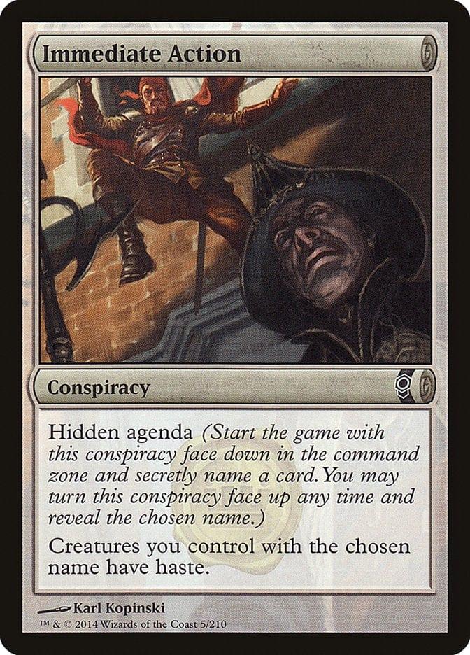 Magic: The Gathering MTG Single Immediate Action [Conspiracy]