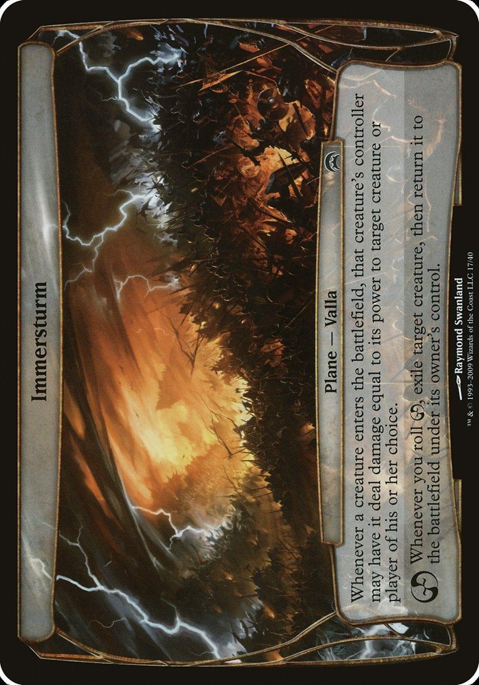 Magic: The Gathering MTG Single Immersturm (Planes) [Planechase Planes]