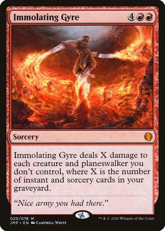 Magic: The Gathering MTG Single Immolating Gyre [Jumpstart]