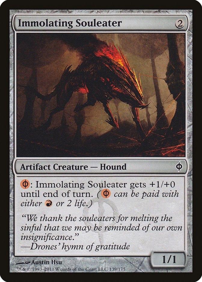 Magic: The Gathering MTG Single Immolating Souleater [New Phyrexia]