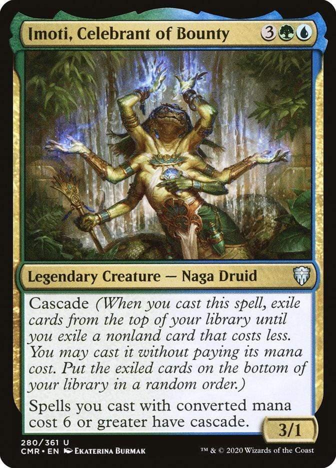 Magic: The Gathering MTG Single Imoti, Celebrant of Bounty [Commander Legends]