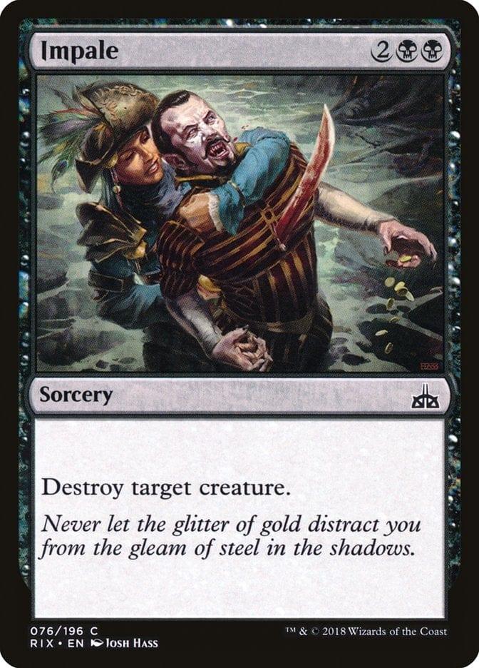 Magic: The Gathering MTG Single Impale [Rivals of Ixalan]