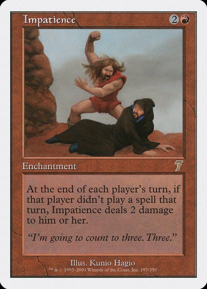 Magic: The Gathering MTG Single Impatience [Seventh Edition]