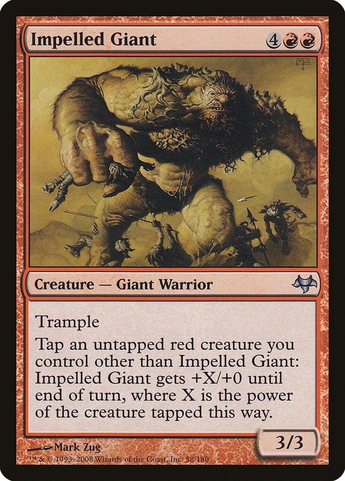 Magic: The Gathering MTG Single Impelled Giant [Eventide]