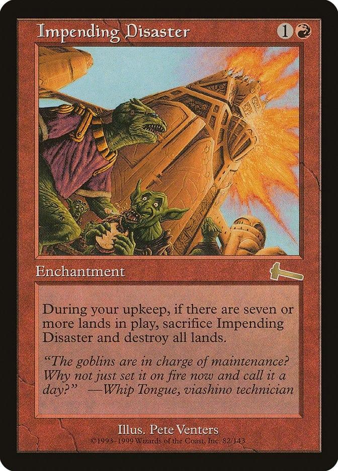 Magic: The Gathering MTG Single Impending Disaster [Urza's Legacy]