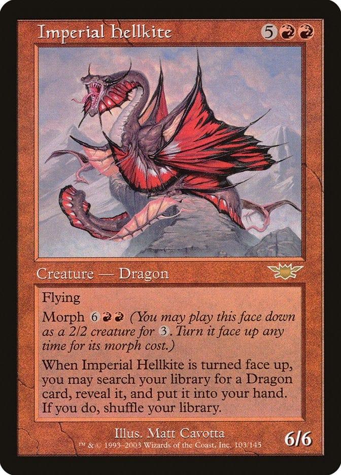 Magic: The Gathering MTG Single Imperial Hellkite [Legions]