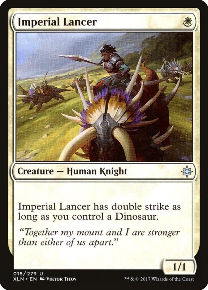 Magic: The Gathering MTG Single Imperial Lancer [Ixalan]