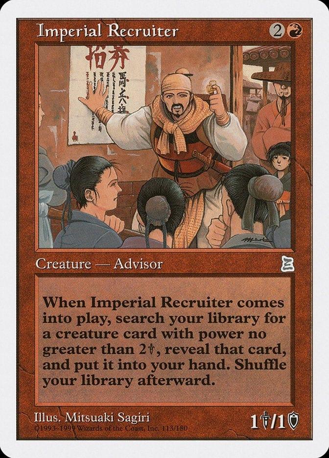 Magic: The Gathering MTG Single Imperial Recruiter [Portal Three Kingdoms]