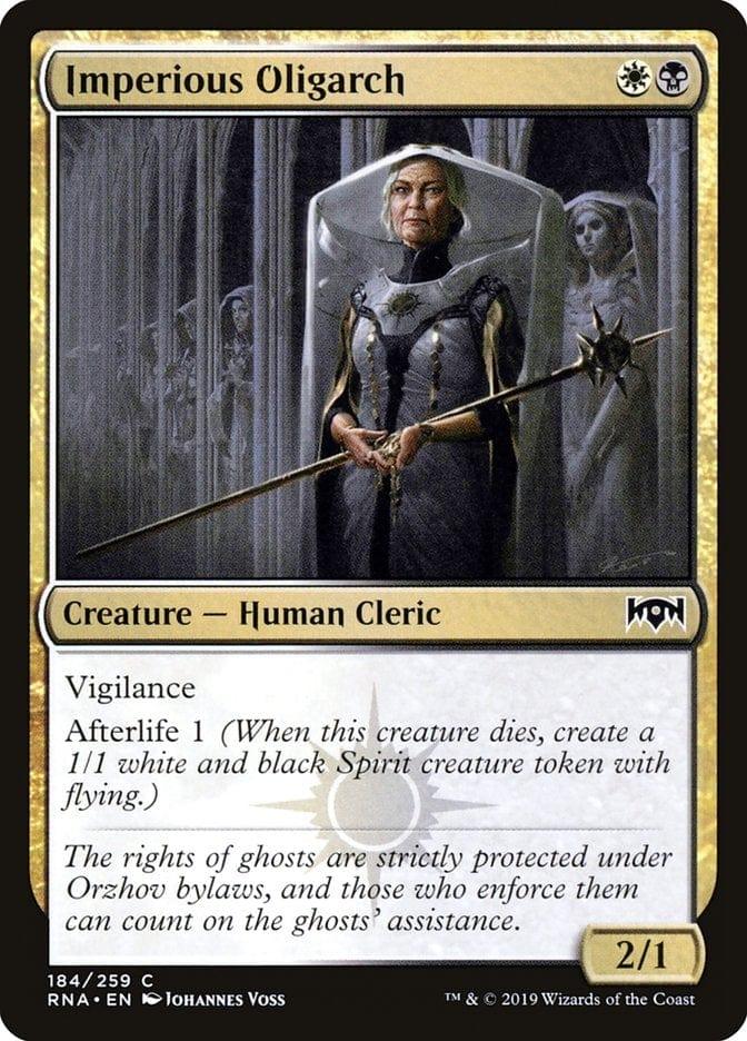 Magic: The Gathering MTG Single Imperious Oligarch [Ravnica Allegiance]