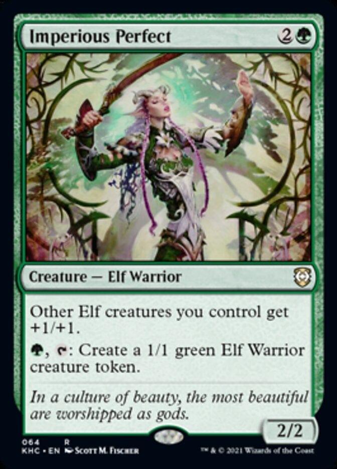 Magic: The Gathering MTG Single Imperious Perfect [Kaldheim Commander]