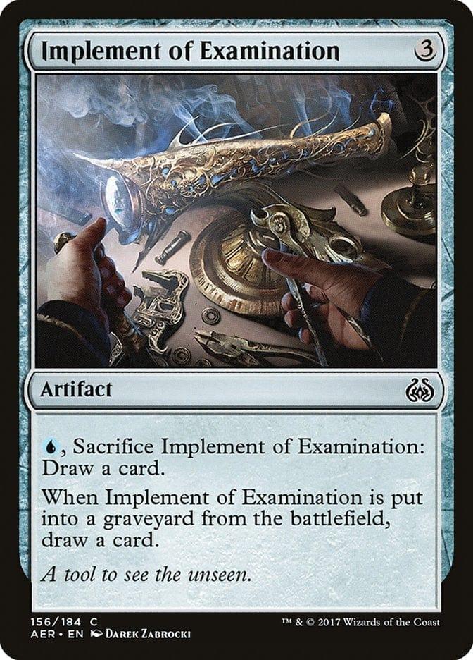 Magic: The Gathering MTG Single Implement of Examination [Aether Revolt]