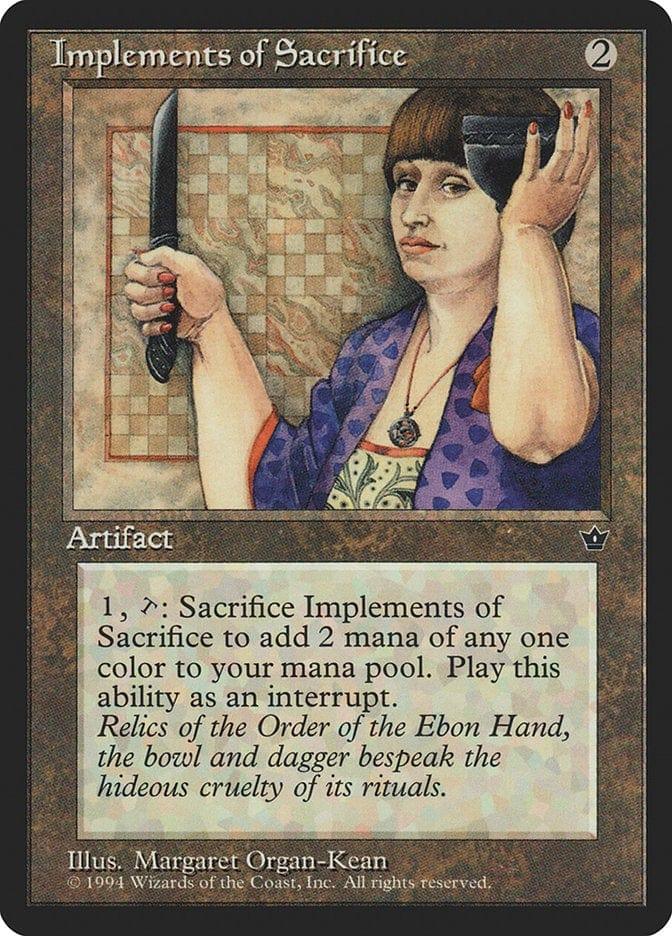 Magic: The Gathering MTG Single Implements of Sacrifice [Fallen Empires]