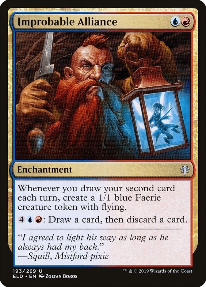 Magic: The Gathering MTG Single Improbable Alliance [Throne of Eldraine]
