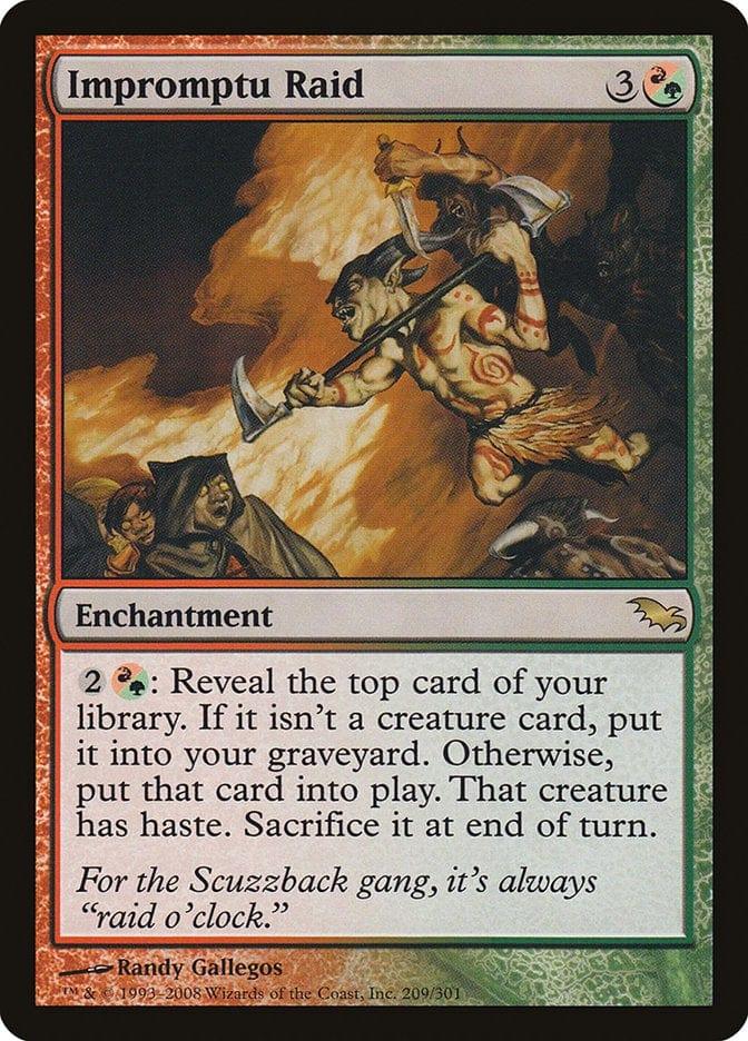 Magic: The Gathering MTG Single Impromptu Raid [Shadowmoor]