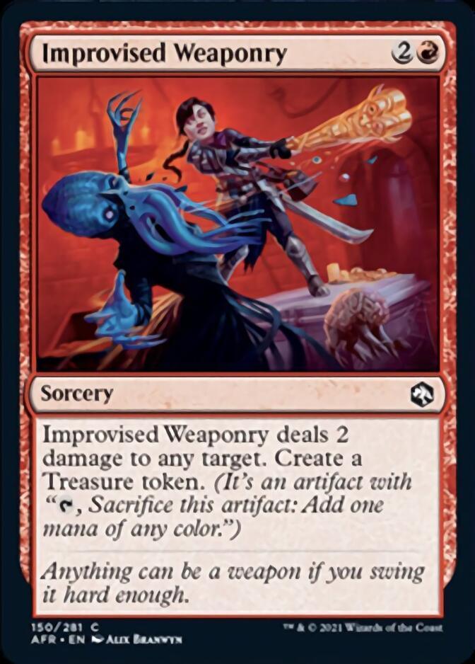 Magic: The Gathering MTG Single Improvised Weaponry [Dungeons & Dragons: Adventures in the Forgotten Realms]