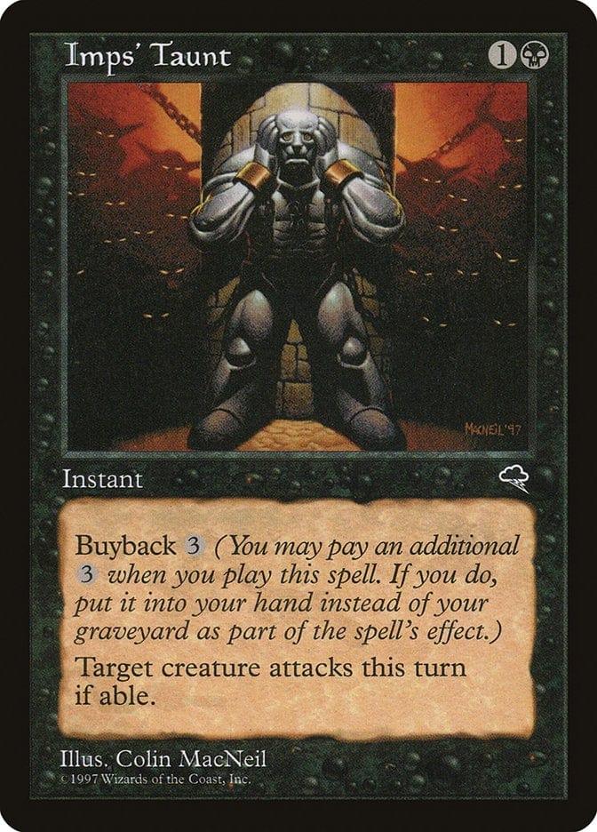 Magic: The Gathering MTG Single Imps' Taunt [Tempest]