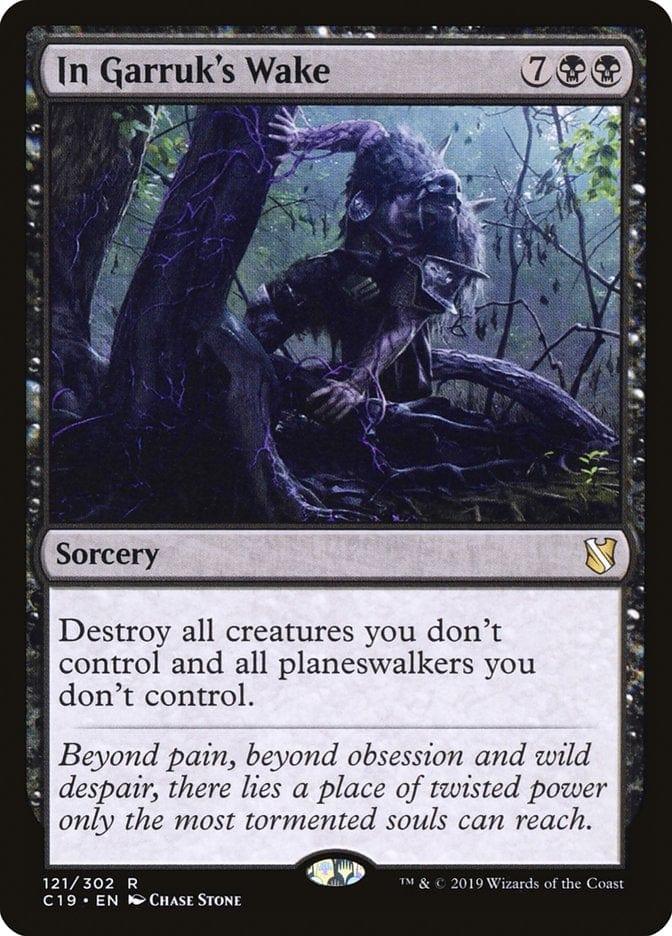 Magic: The Gathering MTG Single In Garruk's Wake [Commander 2019]