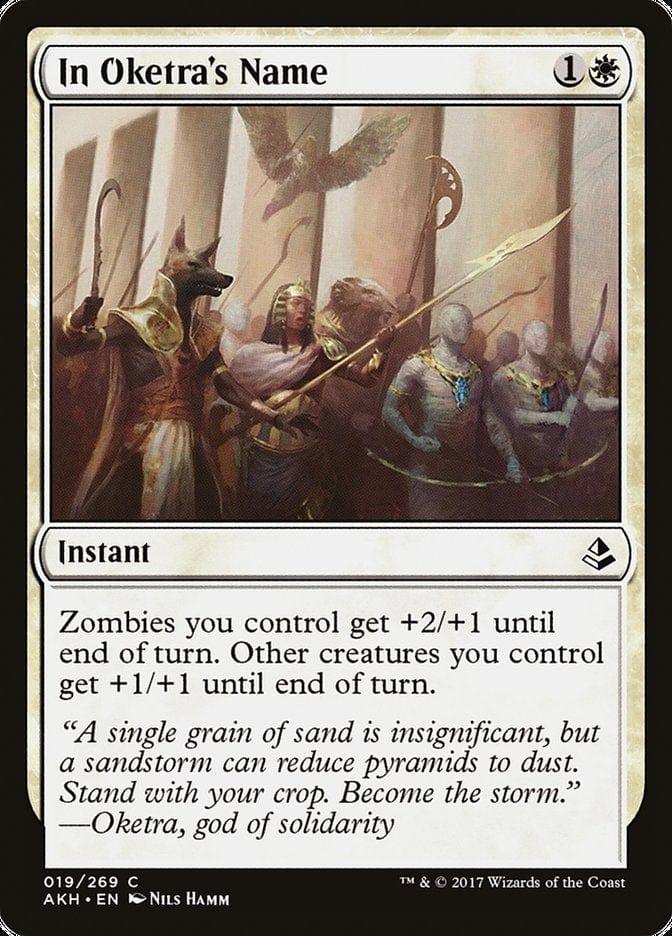 Magic: The Gathering MTG Single In Oketra's Name [Amonkhet]