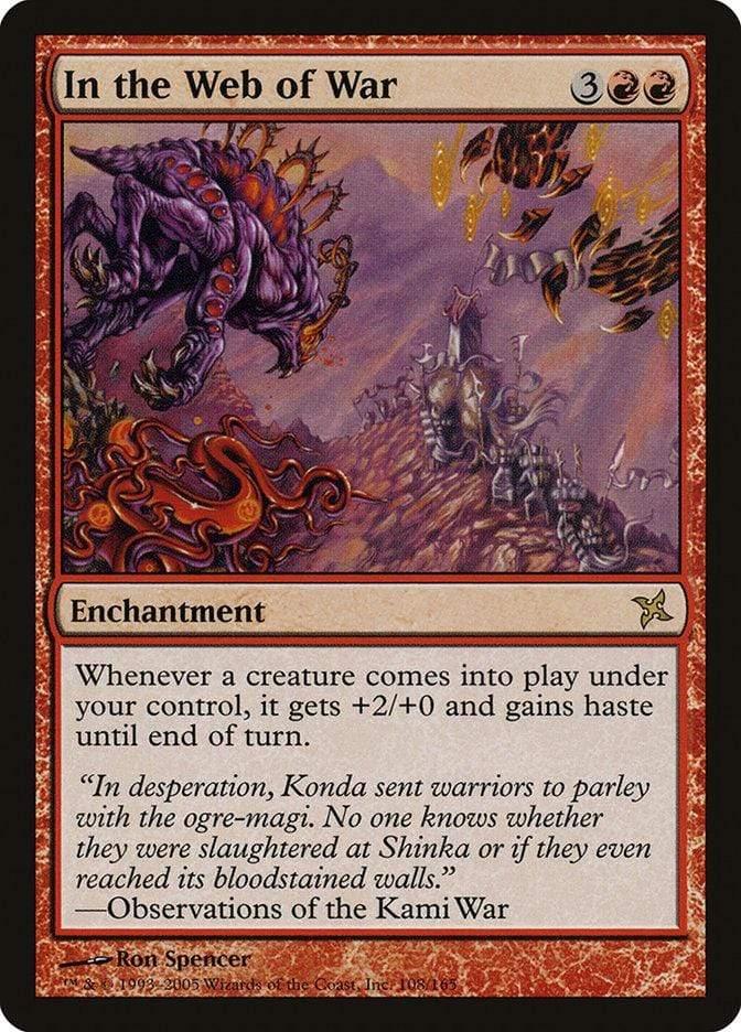 Magic: The Gathering MTG Single In the Web of War [Betrayers of Kamigawa]
