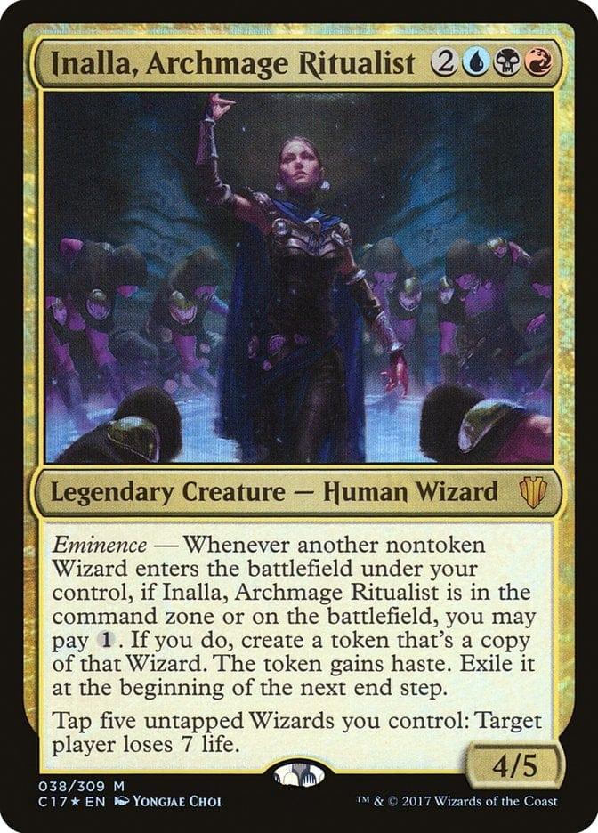 Magic: The Gathering MTG Single Inalla, Archmage Ritualist [Commander 2017]