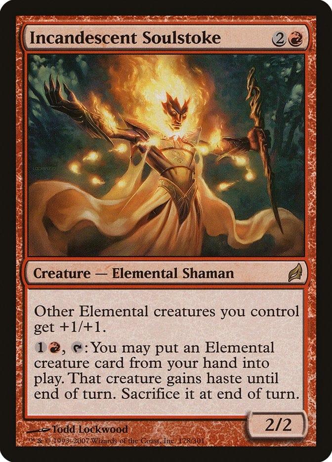 Magic: The Gathering MTG Single Incandescent Soulstoke [Lorwyn]