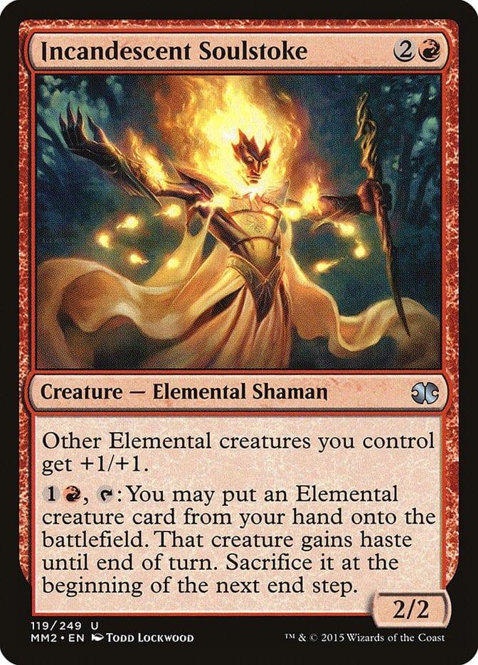 Magic: The Gathering MTG Single Incandescent Soulstoke [Modern Masters 2015]