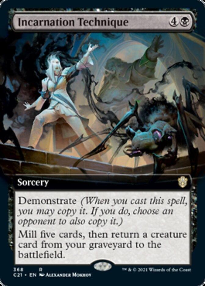 Magic: The Gathering MTG Single Incarnation Technique (Extended) [Commander 2021]