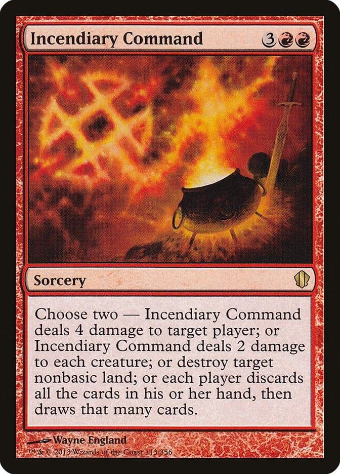 Magic: The Gathering MTG Single Incendiary Command [Commander 2013]