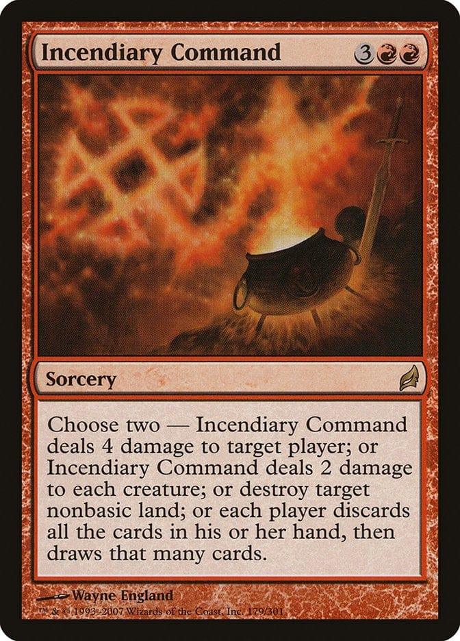 Magic: The Gathering MTG Single Incendiary Command [Lorwyn]