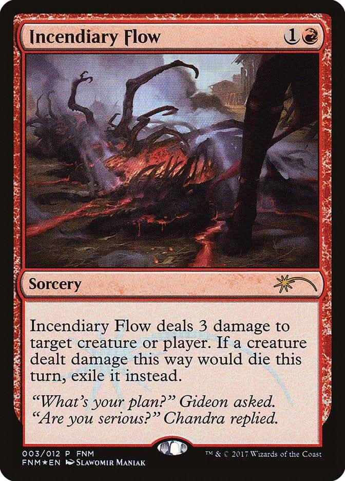 Magic: The Gathering MTG Single Incendiary Flow [Friday Night Magic 2017]