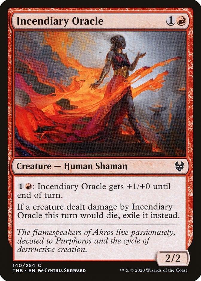 Magic: The Gathering MTG Single Incendiary Oracle [Theros Beyond Death]