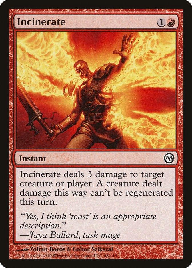 Magic: The Gathering MTG Single Incinerate [Duels of the Planeswalkers]